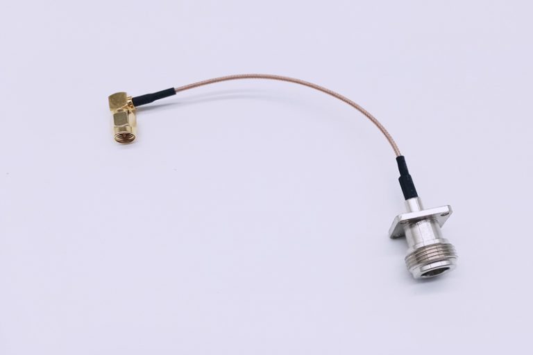 SMA弯头N型母头RG178连接线