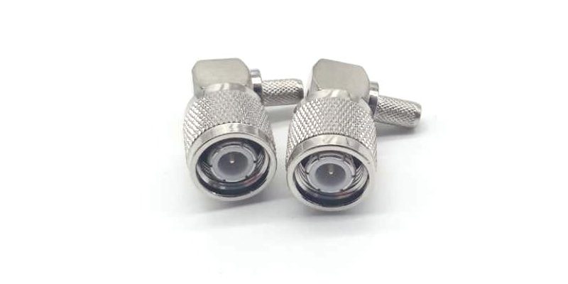 TNC公头连接器RG58弯头